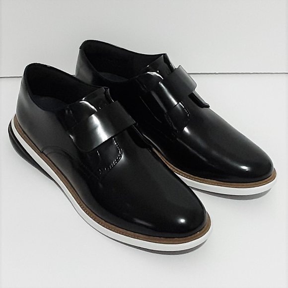 COLE HAAN Women's Shoes GrandEvolution Modern Monk Black /Optic White NWT - Picture 2 of 12